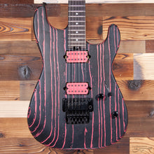 Load image into Gallery viewer, Charvel 297-5001-521 Pro-Mod San Dimas Style 1 Electric Guitar, HH, Floyd Rose, Ebony Fretboard - Neon Pink Ash (#KWC2110145)-Easy Music Center
