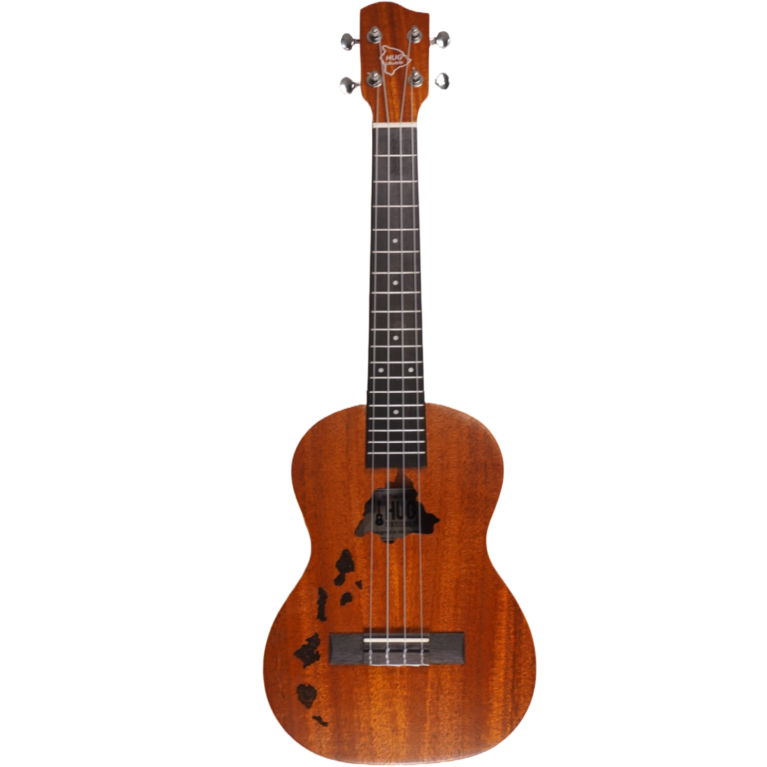 HUG ISLAND-T Tenor Ukulele w/ Big Island Sound Hole – Easy Music Center