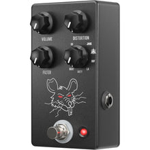 Load image into Gallery viewer, JHS PACKRAT-BLACK Distortion Guitar Pedal w/ Volume and Filter Controls, Black-Easy Music Center
