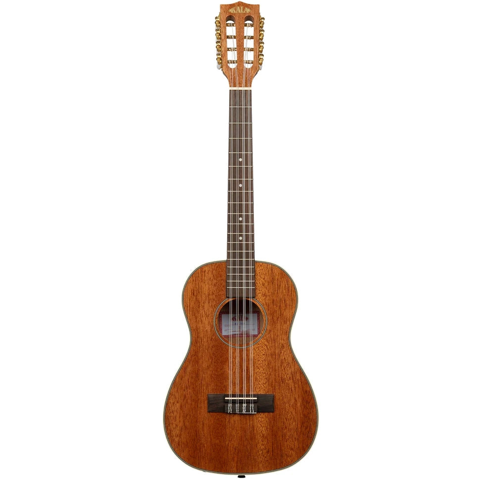 Kala KA-BG8 Baritone 8-String Gloss Mahogany Ukulele-Easy Music Center