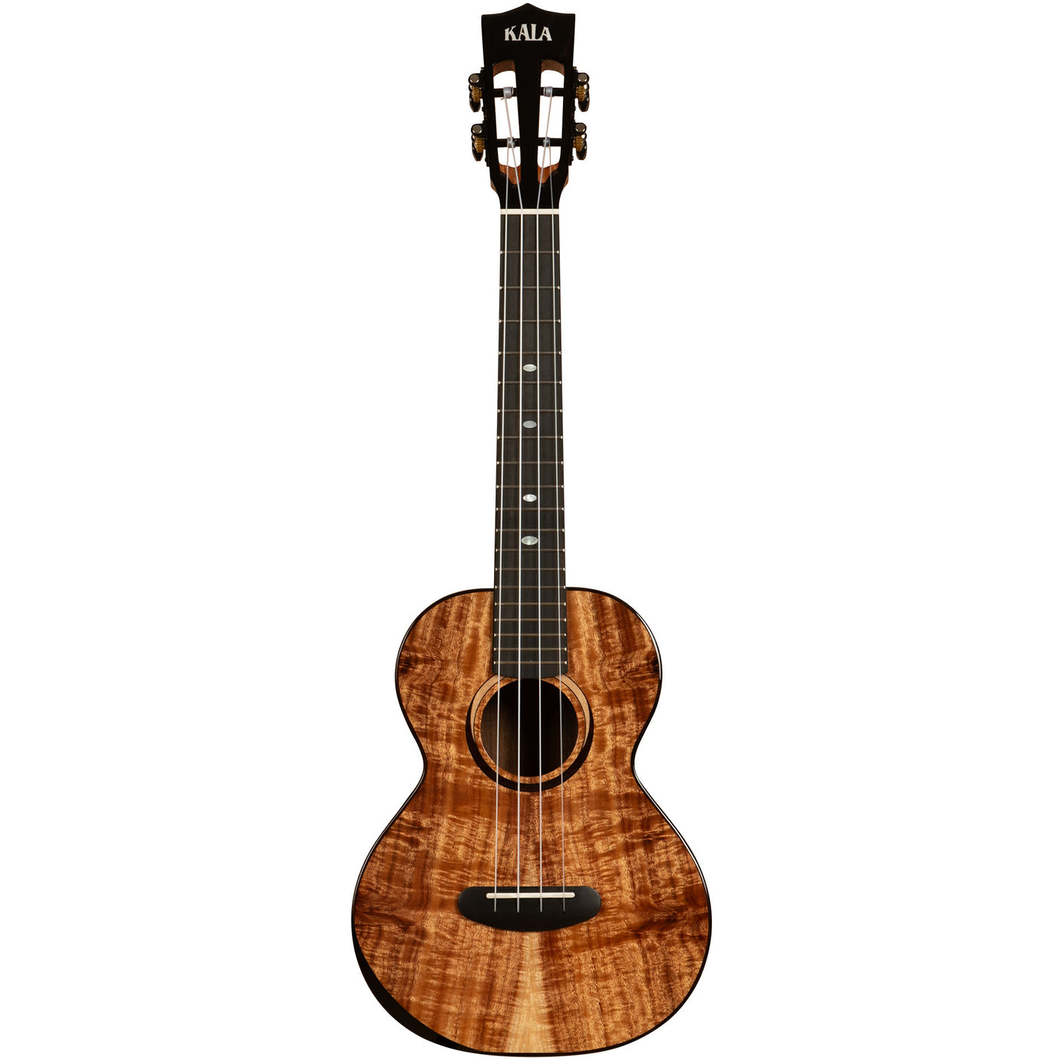 Kala KA-CT-SMH-TG ContourSeries All Solid Gloss Mahogany Tenor Ukulele-Easy Music Center