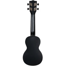 Load image into Gallery viewer, KALA KA-R-WMS-BK-S Soprano Recycled Waterman Ukulele, Black Sand-Easy Music Center
