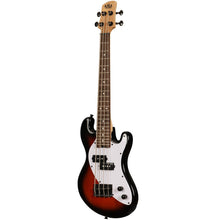 Load image into Gallery viewer, KALA UBASS-SB-TB-FS Solid Body UBASS, 4-String, Fretted, Tobacco Burst-Easy Music Center
