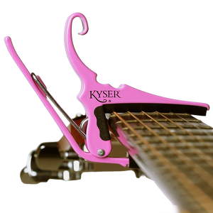 Kyser KG6PRA Quick-Change Capo, Pink Revival-Easy Music Center