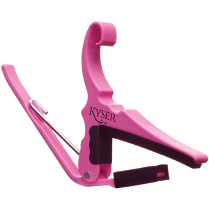 Kyser KG6PRA Quick-Change Capo, Pink Revival-Easy Music Center