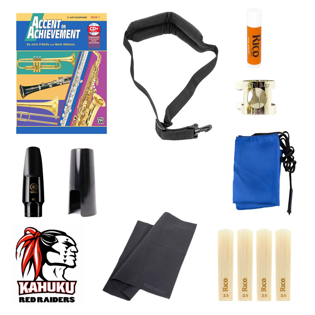 Kahuku High & Intermediate KHIS-AS Alto Sax Kit-Easy Music Center