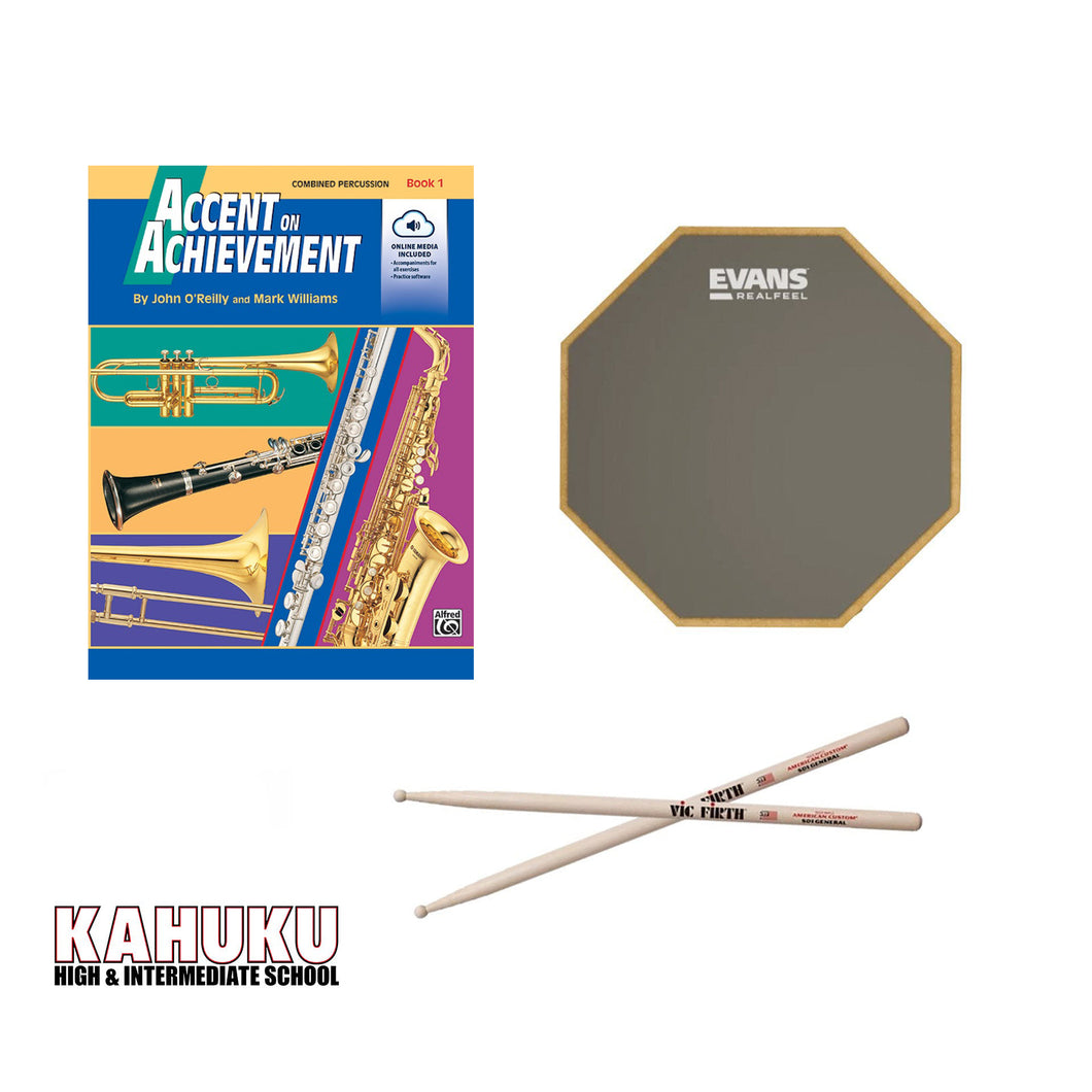 Kahuku High & Intermediate KHIS-PERC Percussion Kit-Easy Music Center