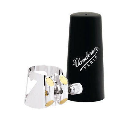 Vandoren LC01P Optimum Clarinet Ligature & Plastic Cap-Easy Music Center