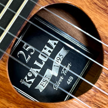 Load image into Gallery viewer, KoAloha KTM-25 Tenor Silver Series - 25th Anniversary Ukulele (#489)-Easy Music Center
