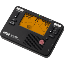 Load image into Gallery viewer, Korg TM70TBK Combined Tuner Metronome, Compact, Black-Easy Music Center
