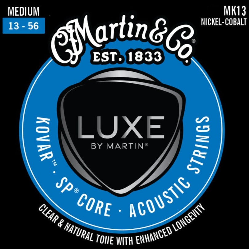 Martin MK13 Luxe Kovar Acoustic Strings, Medium, 13-56-Easy Music Center