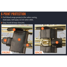 Load image into Gallery viewer, Protec L226SP Trumpet Valve Guard - Leather, 6-Point-Easy Music Center
