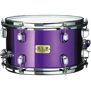 Tama LBU127SBG 12x7 S.L.P. Snare Drum, Mod Bubinga, Galactic Purple-Easy Music Center