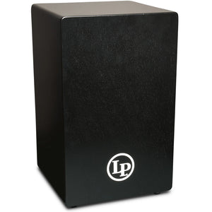 Lp LP1428NYII Black Box Cajon w/ Snares and Bass Port, Black-Easy Music Center
