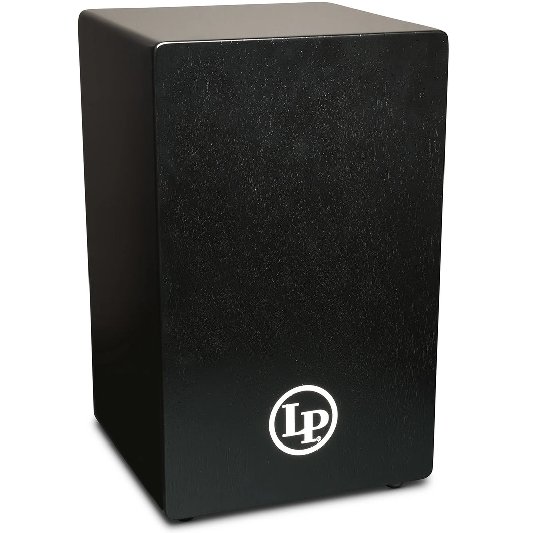 Lp LP1428NYII Black Box Cajon w/ Snares and Bass Port, Black-Easy Music Center