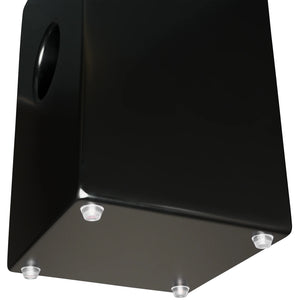 Lp LP1428NYII Black Box Cajon w/ Snares and Bass Port, Black-Easy Music Center