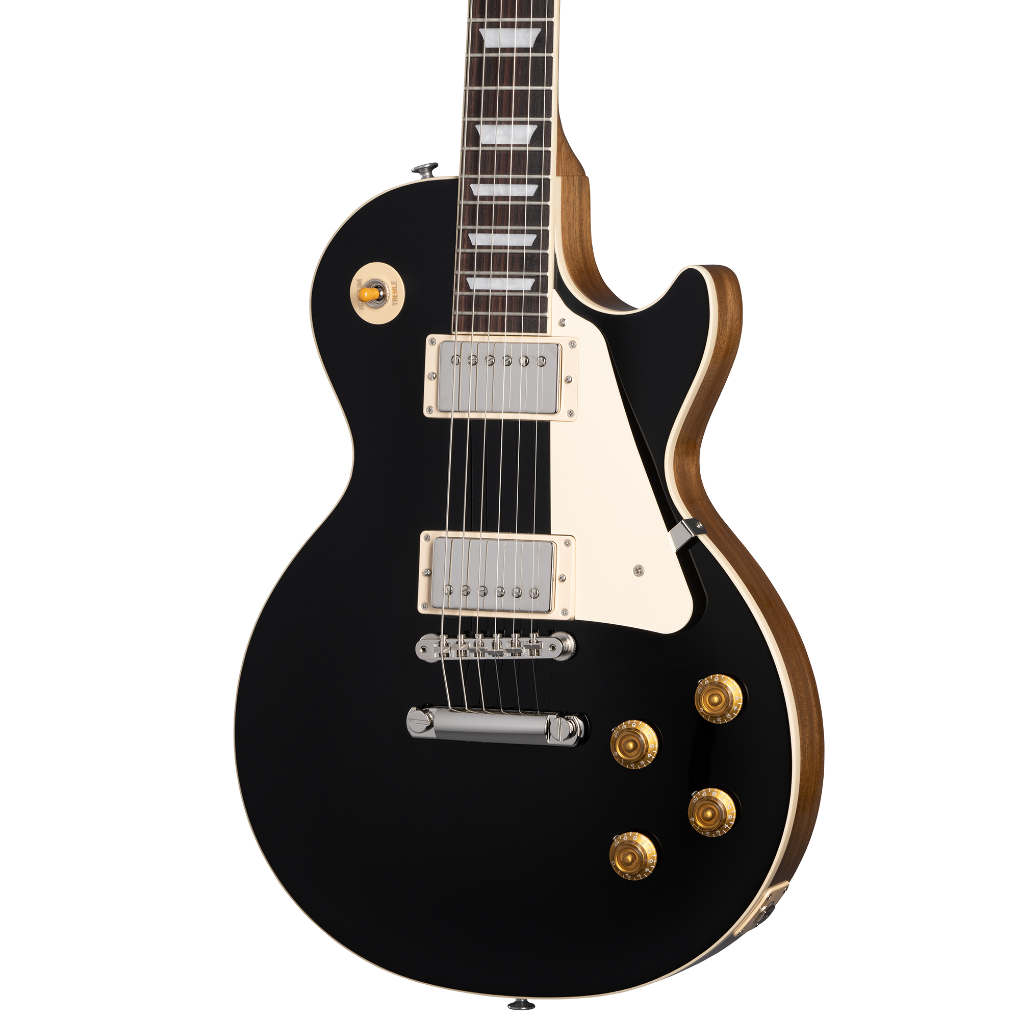 Gibson LPS5P00ENNH1 Les Paul Standard 50s - Plain Ebony Top – Easy