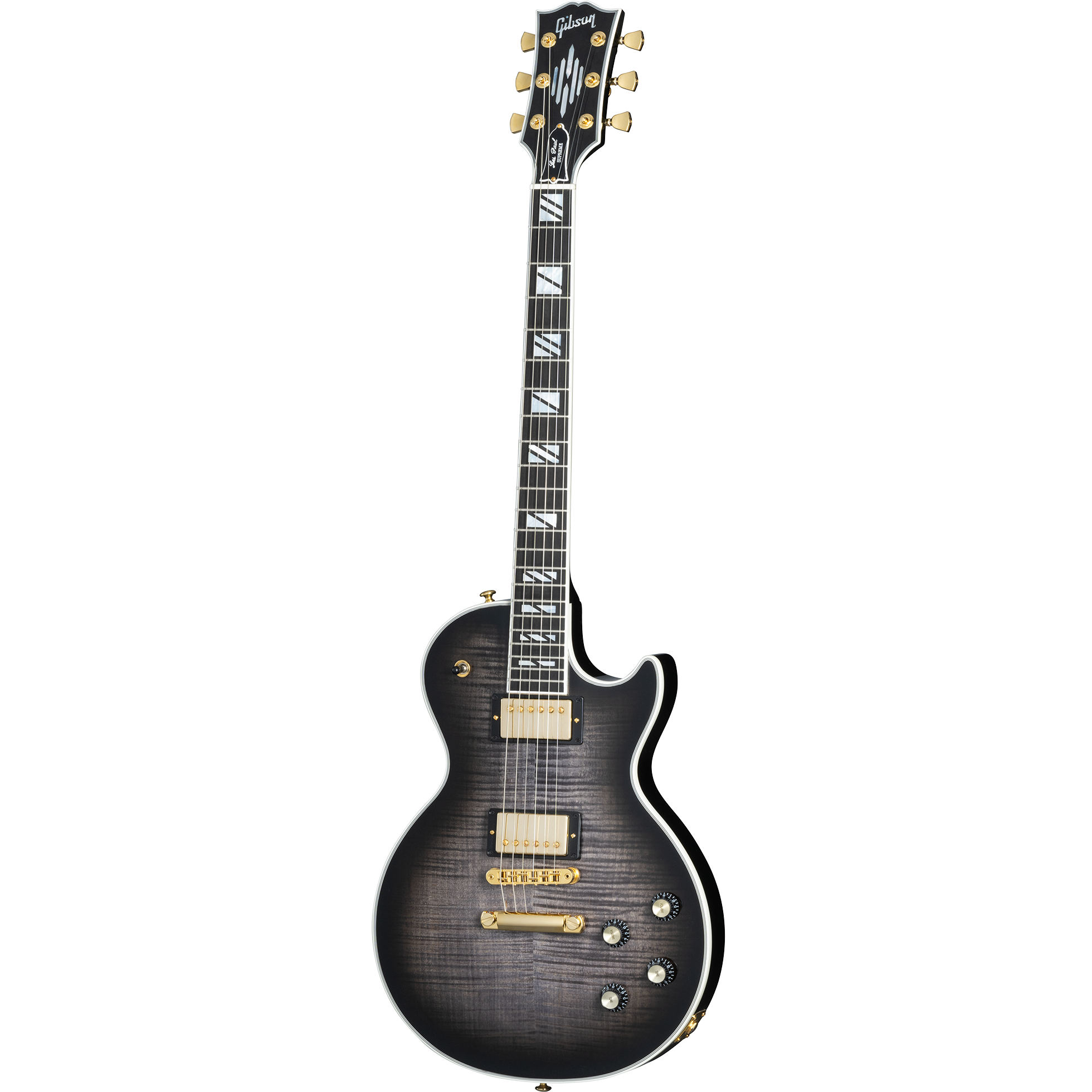 Gibson LPSU00E2GH1 Les Paul Supreme - Transparent Ebony Burst