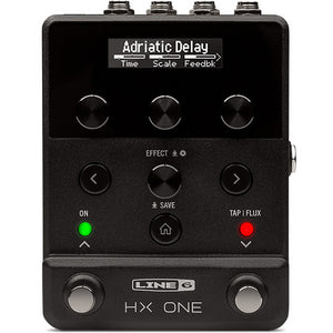 Line 6 HX-ONE Stereo Effect Pedal w/ HX Effects-Easy Music Center
