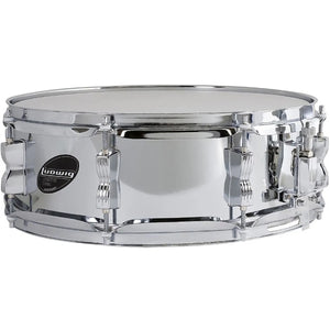 Ludwig LC054S 5x14" Accent CS Steel Snare Drum, Chrome Plated-Easy Music Center