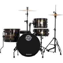 Load image into Gallery viewer, Ludwig LC178X0B4 AIMM Pocket Kit, 4pc Full Kit w/ HW &amp; Cym, 16, 10, 13, 12s - Bronze Swirl-Easy Music Center
