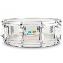 Load image into Gallery viewer, Ludwig LS901VXX38 Vistalite 5x14 Snare Drum, Clear Acrylic-Easy Music Center
