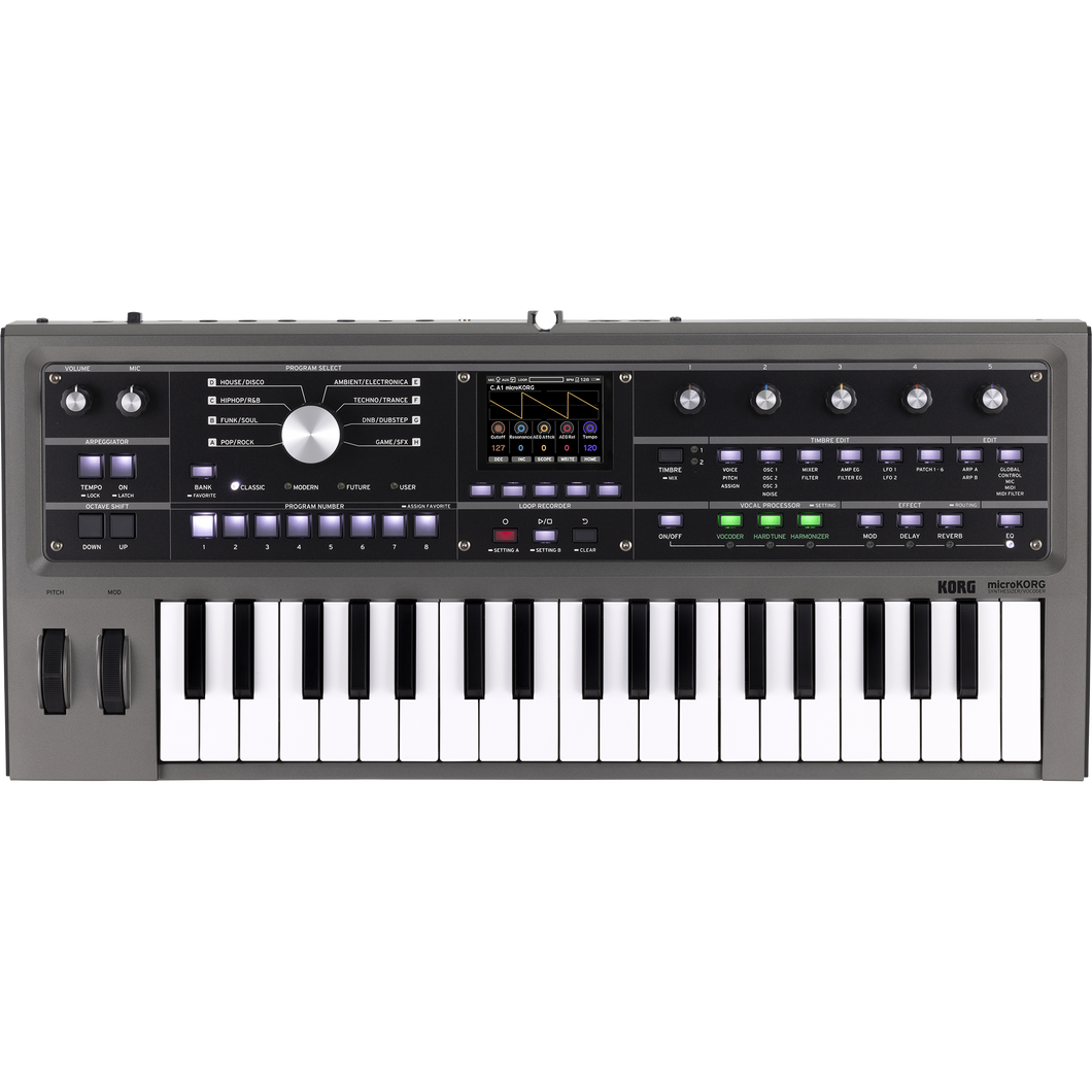 Korg MICROKORG2 microKORG 2 Synthesizer/Vocoder-Easy Music Center
