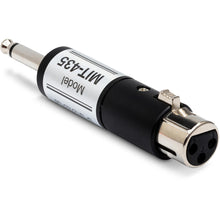 Load image into Gallery viewer, Hosa MIT-435 Impedance Transformer XLR3F to 1/4 in TS (Loc:1A)-Easy Music Center
