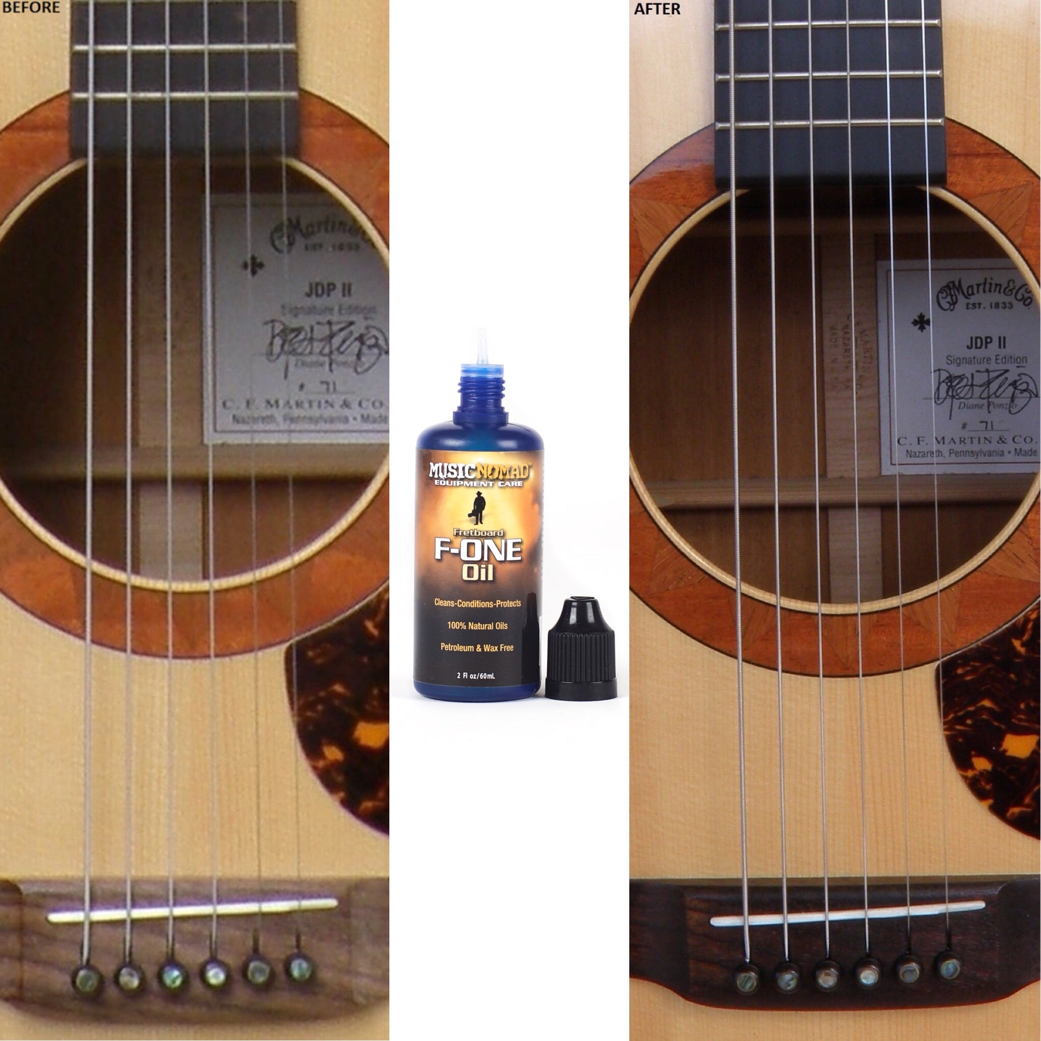 Music Nomad Fretboard F-ONE Oil - Cleaner & Conditioner - Moore Guitars