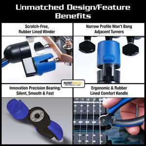 MusicNomad MN218 String Change Tool Kit-Easy Music Center