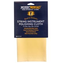 Load image into Gallery viewer, Music Nomad MN731 String Instrument Microfiber Polishing Cloth for Violin, Viola, Cello &amp; Bass-Easy Music Center
