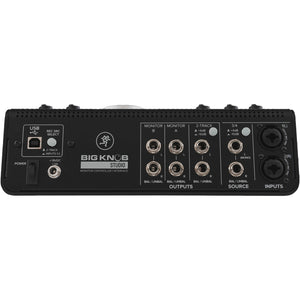 Mackie BIGKNOBSTUDIO 3x2 Studio Monitor Controller | 192kHz USB I/O-Easy Music Center