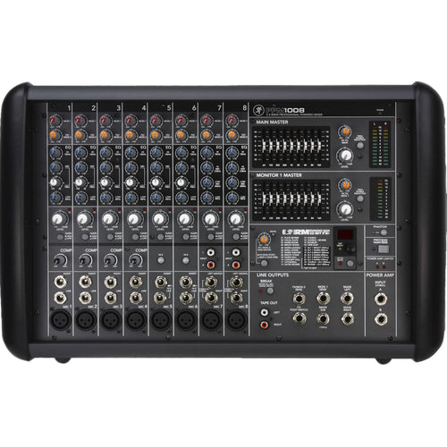 Mackie PPM1008 8-channel Powered Mixer w/ Effects (1600W)-Easy Music Center
