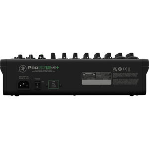 Mackie PROFX12V3+ 12-Channel Analog Mixer w/ Enhanced FX, USB Recording, and BT-Easy Music Center