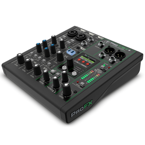 Mackie PROFX6V3+ 6-Channel Analog Mixer w/ Enhanced FX, USB Recording, and BT-Easy Music Center