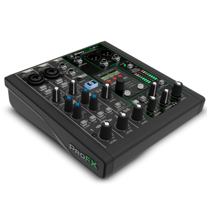 Mackie PROFX6V3+ 6-Channel Analog Mixer w/ Enhanced FX, USB Recording, and BT-Easy Music Center