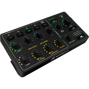 Mackie SHOWBOX 12-Channel Analog Mixer w/ Enhanced FX, USB Recording, and BT-Easy Music Center