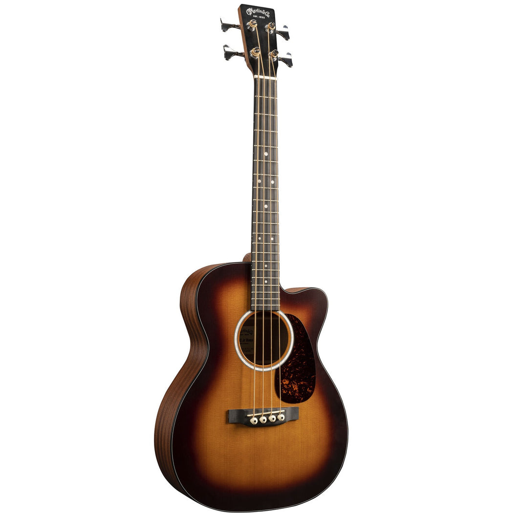 Martin 000CJR10E-BS-SB 000CJR-10E Acoustic Bass, Sitka Top, Sapele b/s, Burst Satin Finish-Easy Music Center