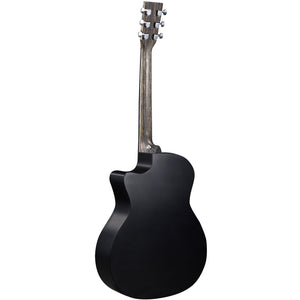 Martin GPC-X1E-BLACK X-Series GPC Guitar w/ Electronics, Black HPL Top/b/s-Easy Music Center
