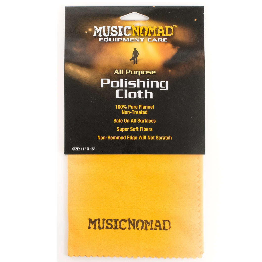 Music Nomad MN200 100% Flannel Polishing Cloth-Easy Music Center