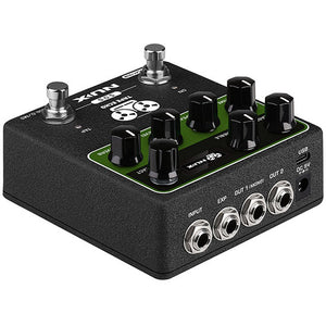NUX NDD-7 NuX Tape Echo Multi Tape Head Space Echo with Tap Tempo and Looper Pedal-Easy Music Center