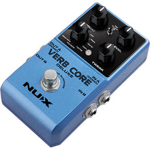 Load image into Gallery viewer, NUX VERBCORE-DELUXE Verb Core Deluxe Pedal with 8 Different Reverbs and Freeze-Easy Music Center
