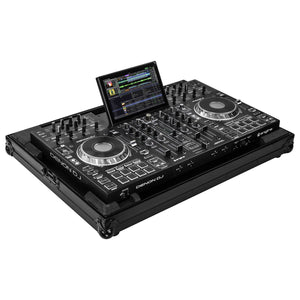 Odyssey FZDNPRIME4BL Black Label Low-Profile DJ Controller Case - Custom Fit for PRIME4/4+-Easy Music Center