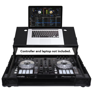 Odyssey FZGSADDJSR2BL Black Label DJ Controller Case w/ Angle Glide - Fits DDJ-SR2-Easy Music Center