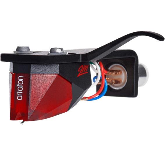 Ortofon 2M-RED-SH4-BK 2M Red Cartridge and Stylus Pre-Mounted on SH-4 Black-Easy Music Center