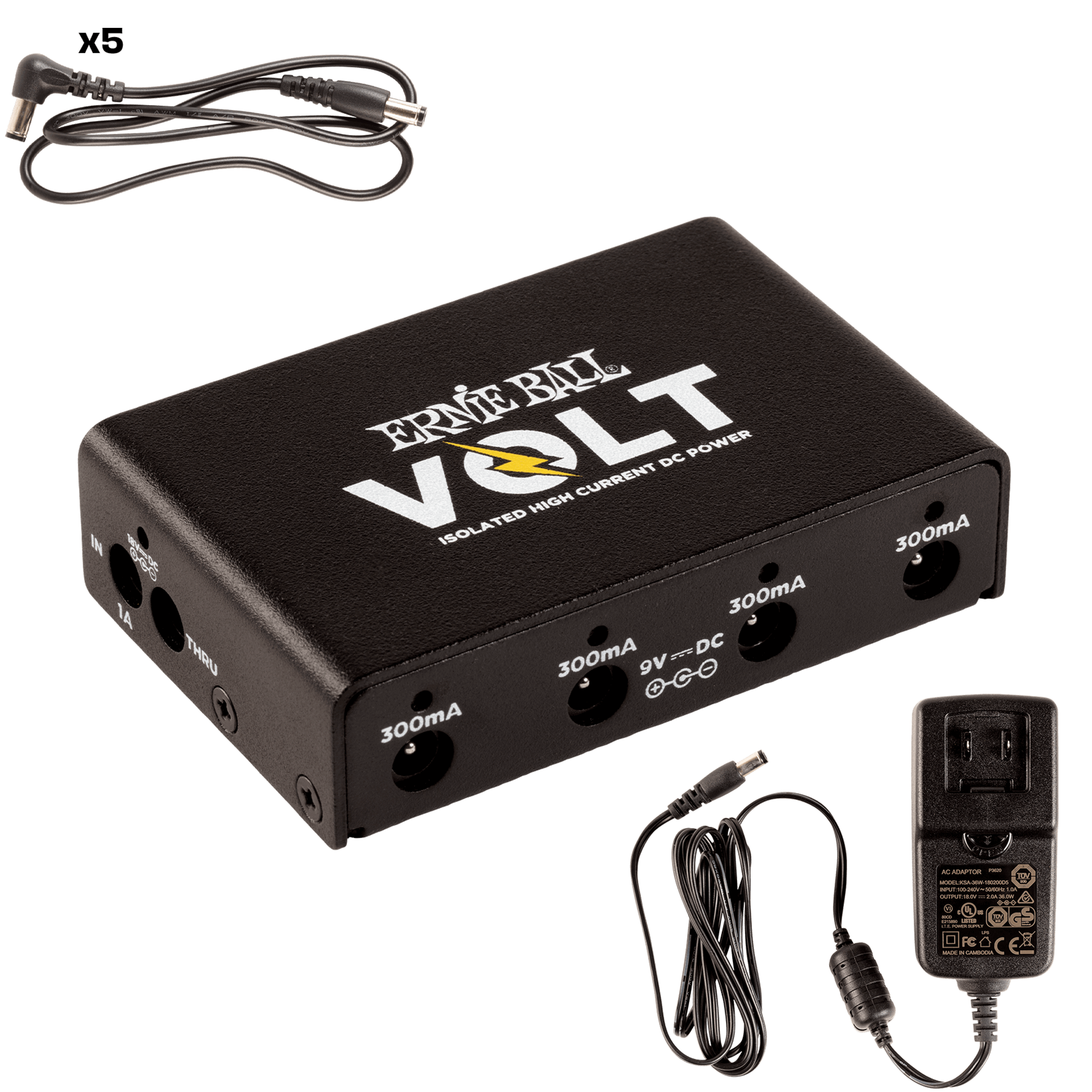 Ernie Ball P06191 Volt Power Supply – Easy Music Center