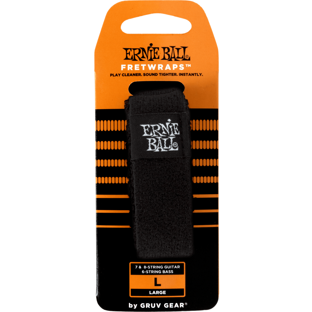 Ernie Ball P09614 Fretwrap by Gruv Gear, Large-Easy Music Center