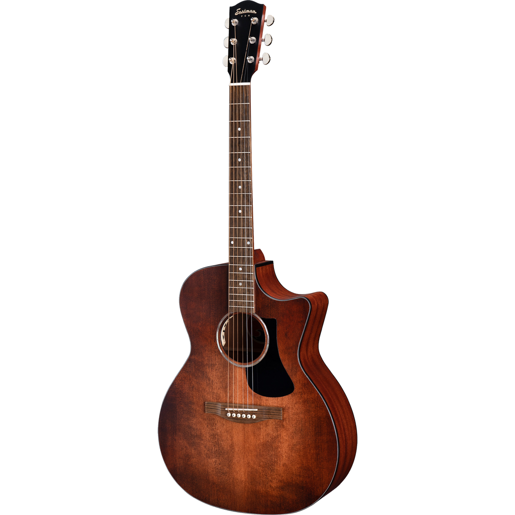 Eastman PCH1-GACE-CLA Grand Auditorium Guitar - Solid Sitka Top, Sapele b/s, Cutaway, Fishman Electronics-Easy Music Center