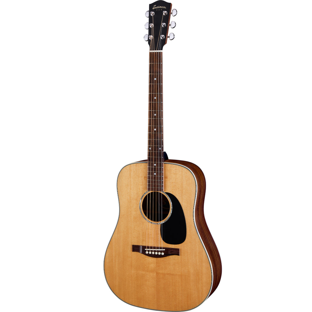 Eastman PCH2-D Dreadought Guitar, Solid Sitka TC Top, Rosewood b/s, Natural-Easy Music Center
