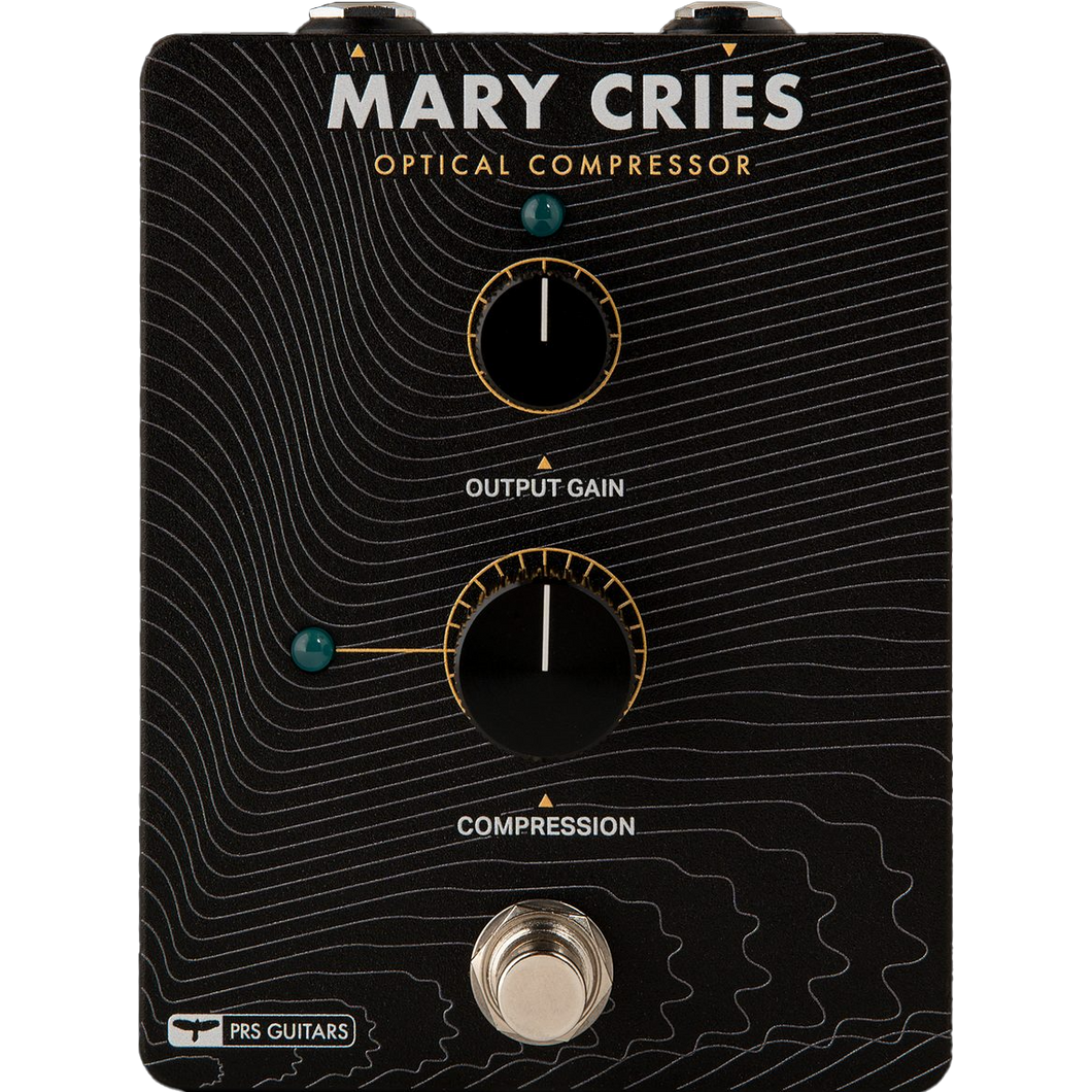 PRS MARY-CRIES Mary Cries Optical Compressor Pedal-Easy Music Center